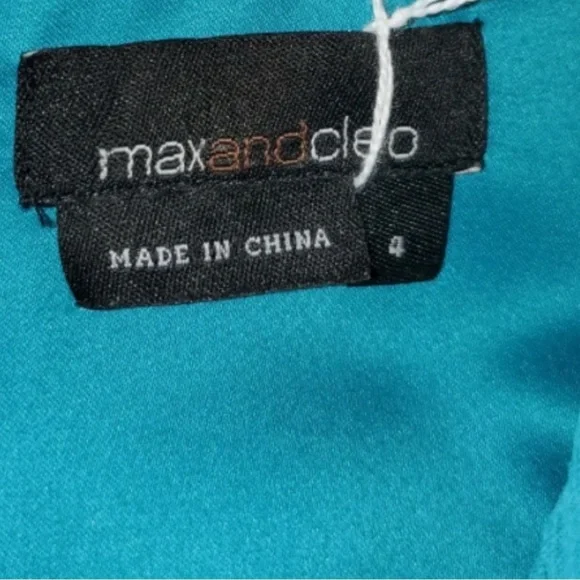 ๐ฉต๐Max and Cleo Teal and Fuchsia Houndstooth Sheath | Size 4 ๐ฉต๐ - Picture 8 of 8